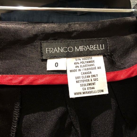 Franco Mirabelli Blazer Pants Evening Suit Size 0 - Picture 4 of 5